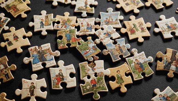 Mini puzzles illustrés : format réduit, plaisir intact